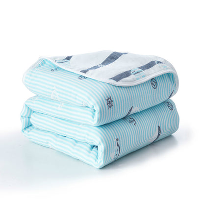 Six-layer Gauze Quilt Summer Air Conditioner Quilt Blanket Sheet