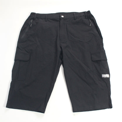 Men's Elastic Multi Pocket Elastic Capris Quick Drying Work Suit Straight Tube