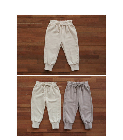 Children's Girl Bow Sweet Tie Sweatpants