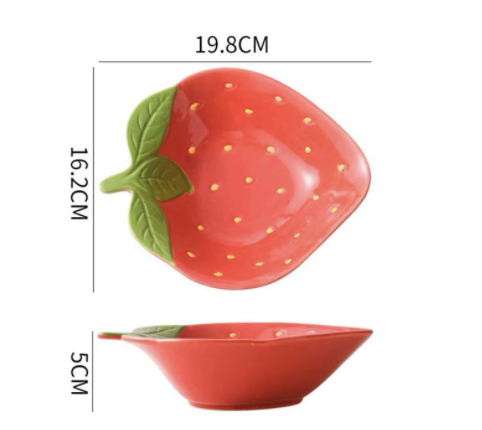 Cactus Bowls And Plates Japanese Style Cartoon Ceramic Tableware