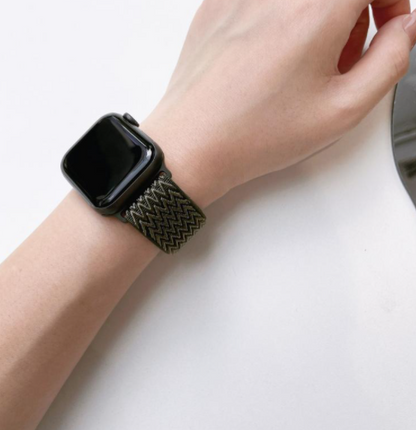 Nylon Strap Casual Fits Metal Square Buckle