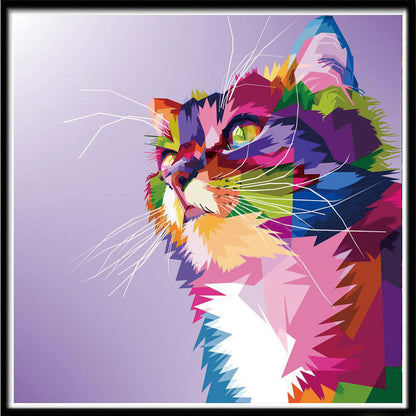 Diy5d Diamond Painting Full Sticker Animal Cross Embroidery Wolf