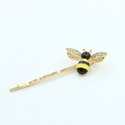 Cute Color Dripping Bee Hairpin   Small Liu Seaside Clip