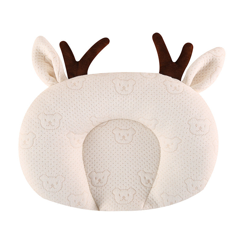 Anti-Eccentric Head Latex Shaping Pillow Color Cotton
