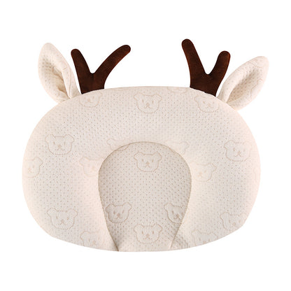 Anti-Eccentric Head Latex Shaping Pillow Color Cotton
