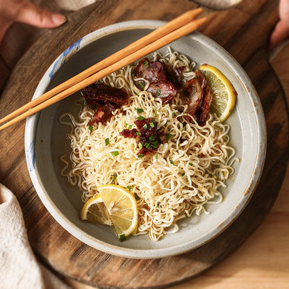 Retro Creative Ceramic Eating Bowl