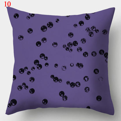 Modern Minimalist Creative Fabric Colorful Geometric Pillowcase