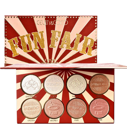 8color High Disc Circus Natural Lasting Threedimensional