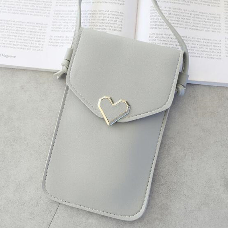 Diagonal mobile phone bag