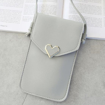 Diagonal mobile phone bag