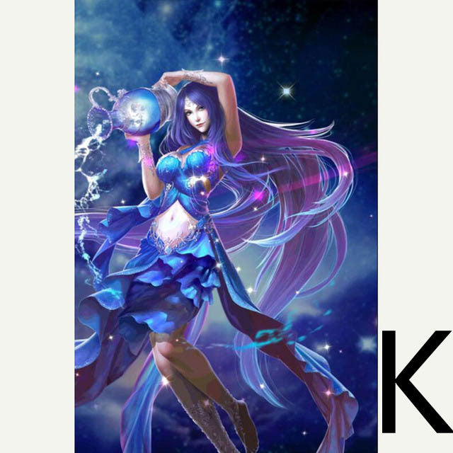 Fairy Diamond Painting 12 Constellation 5D DIY Diamond Embroidery
