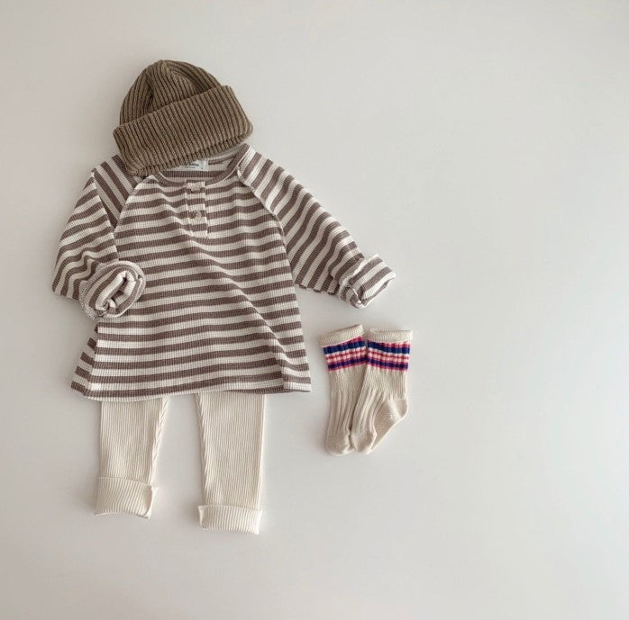 Autumn Children's Simple Casual All-match Knitted Sweater Top