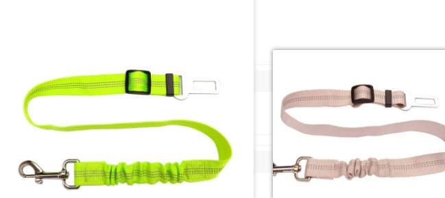 Reflective Cushioning Dog Car Seat Belt