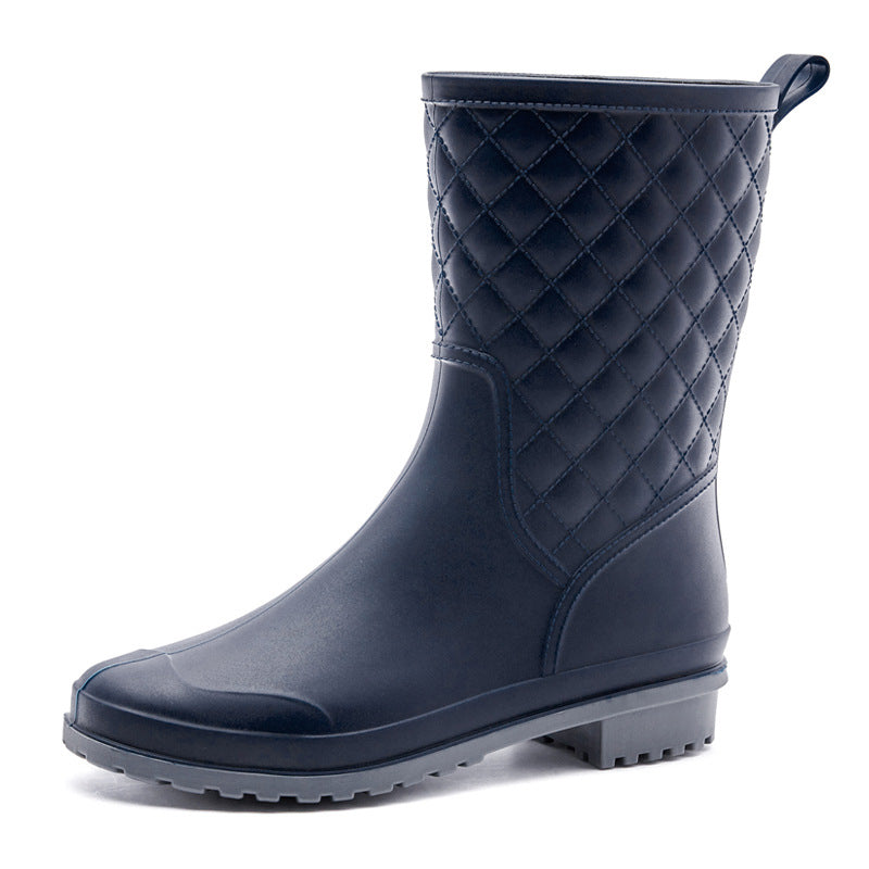 Women's Mid-tube Fashion Water Shoes And Lightweight Rain Boots