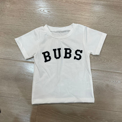 Letter Print Short-sleeve Pullover Top