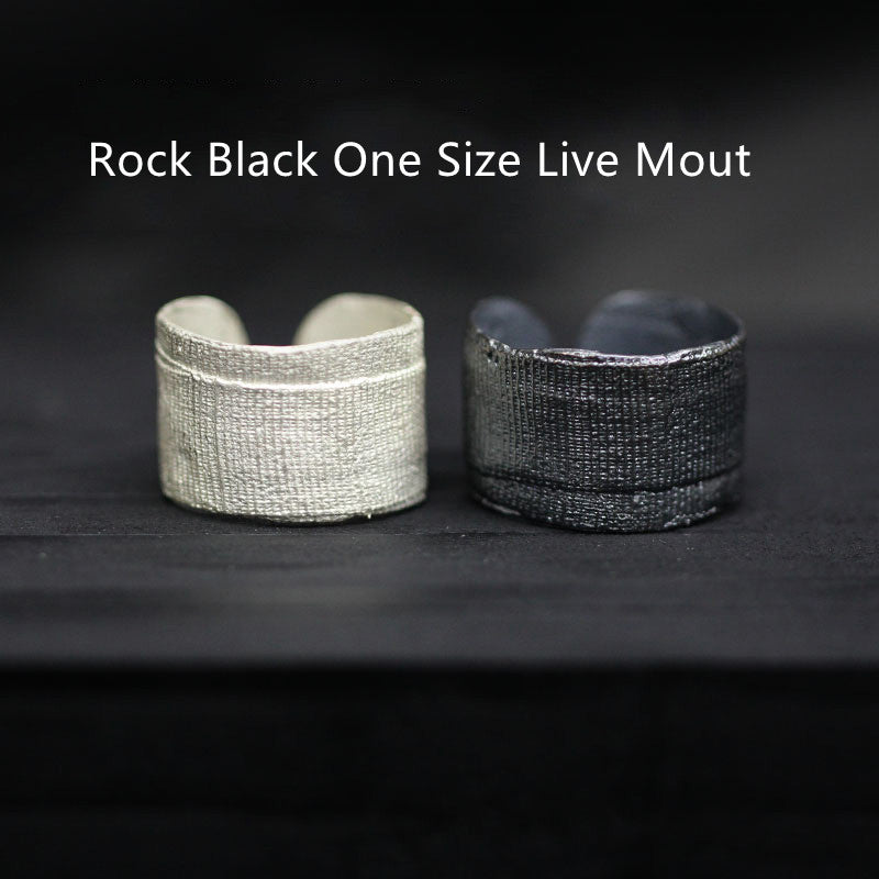 Skeleton Jewelry Wide Design Bandage Ring