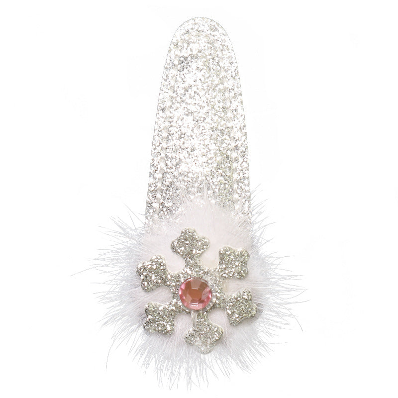 Cute Children's Antlers Christmas Tree Hairpin