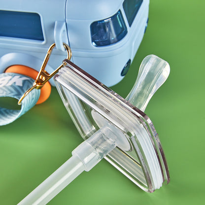 Car Water Cup Cute Straw Braces