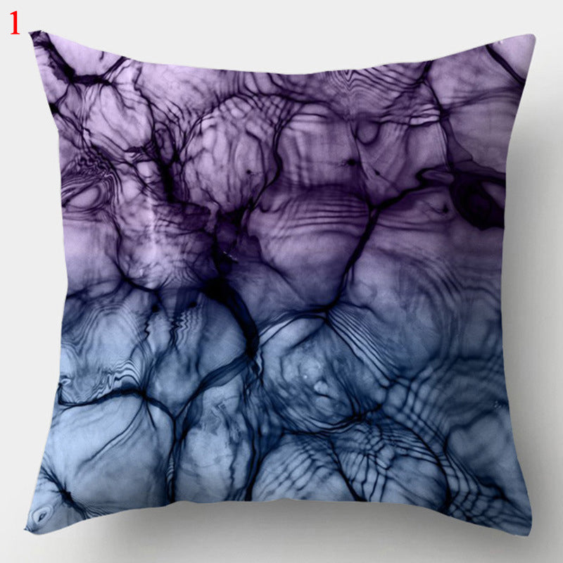 Modern Minimalist Creative Fabric Colorful Geometric Pillowcase