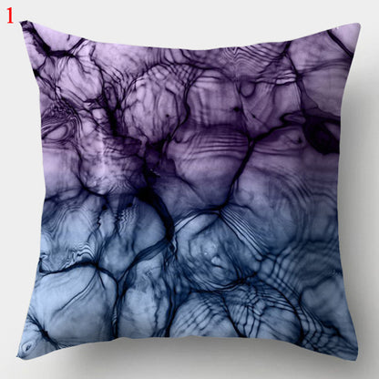 Modern Minimalist Creative Fabric Colorful Geometric Pillowcase