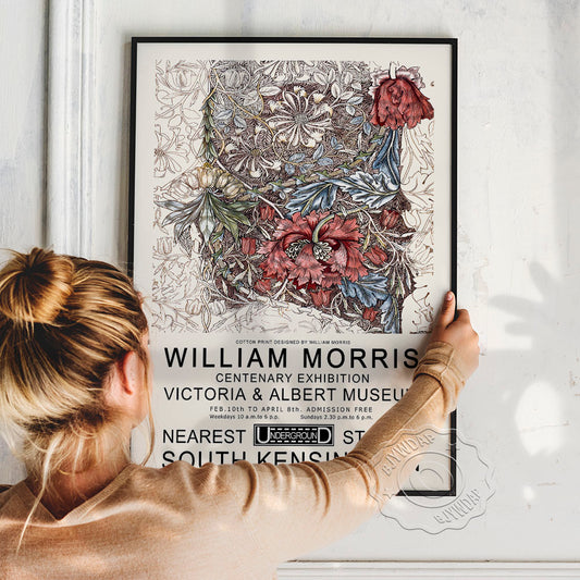 Albert Museum Vintage Poster Decorative Painting