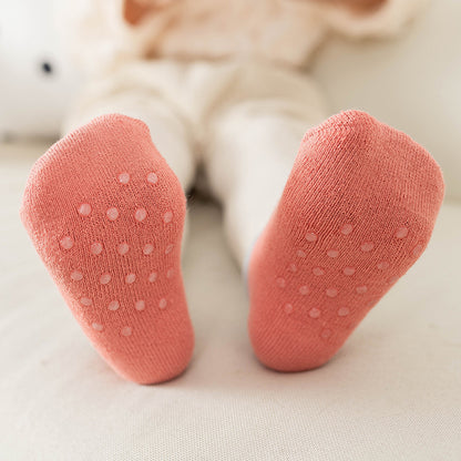 Baby Floor Socks Terry Thickened Cartoon Dispensing Non-Slip