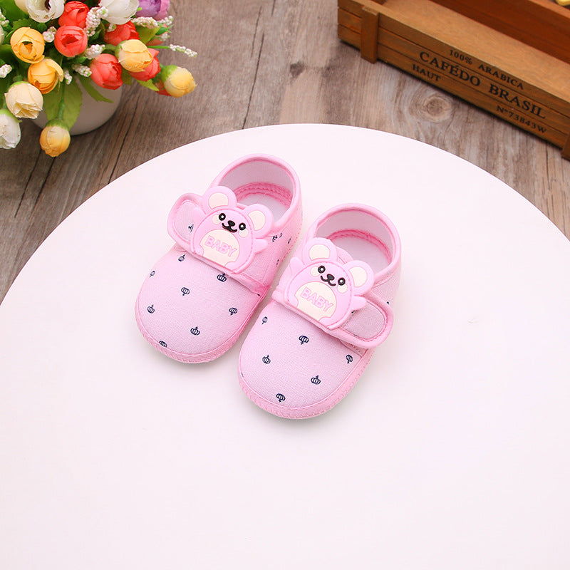 Baby Toddler Shoes 0-1 Year Old Princess Shoes Non-slip Soft