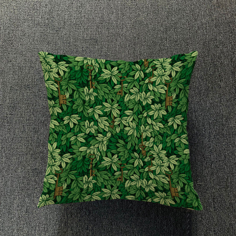 Simple Living Room Cotton And Linen Pillowcase