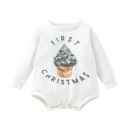 Boys Fashion Sweater Ice Cream Romper