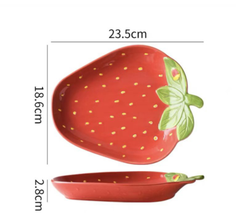 Cactus Bowls And Plates Japanese Style Cartoon Ceramic Tableware
