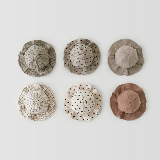 All-match Cute Fisherman Hat For Infants And Children