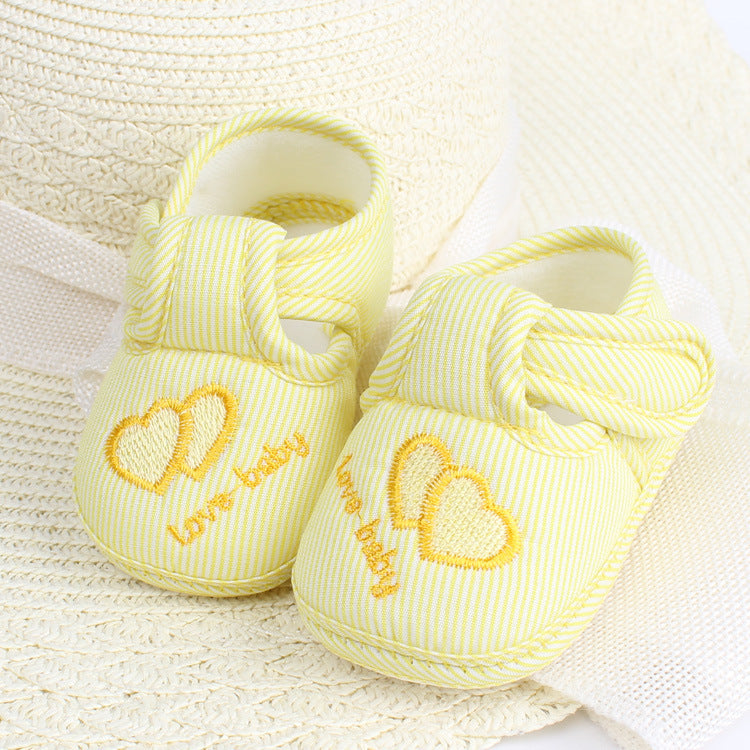 Baby Soft Sole Toddler Shoes Toe Cotton