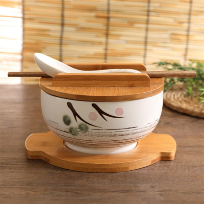 Japanese Bowl Instant Noodles Tableware Dining Room Tablewar