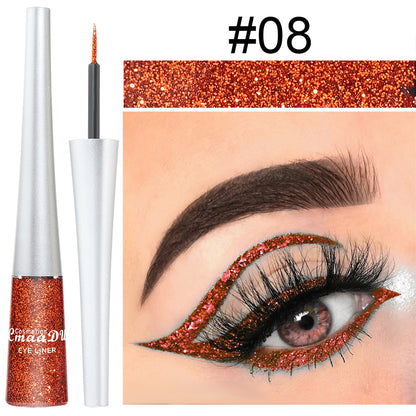 Creative Multicolor Glitter Powder Liquid Eyeliner