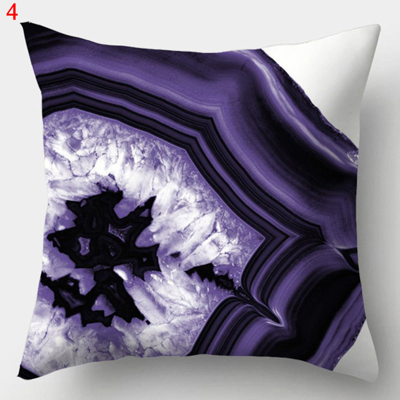 Modern Minimalist Creative Fabric Colorful Geometric Pillowcase