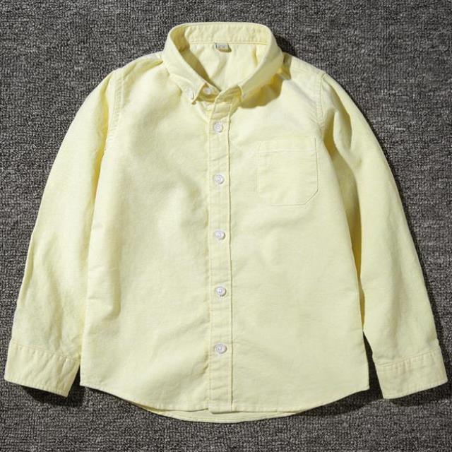 Boys Casual Solid Color Long Sleeves