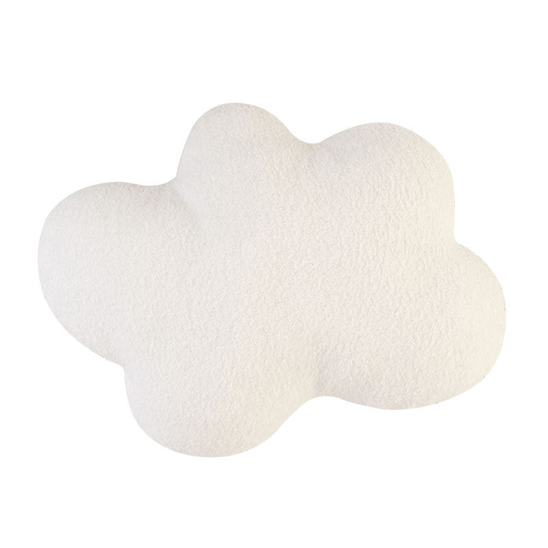 Geometric Shape Plush Ball Knotted Rope Cloud Pillow Cushion
