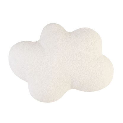 Geometric Shape Plush Ball Knotted Rope Cloud Pillow Cushion