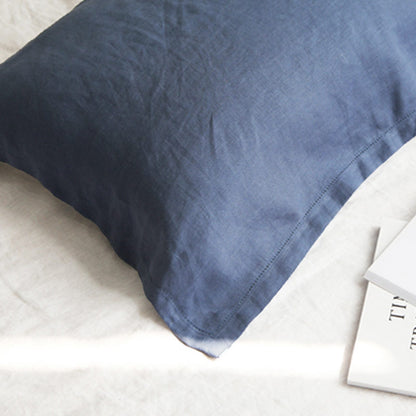 Pure Linen Pillow Towel Breathable Solid Color High-grade