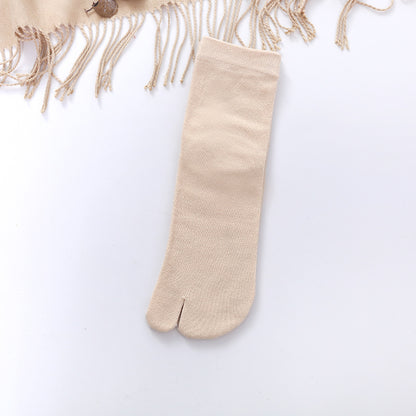 Double Toe Women's Casual And Comfortable Stretch Socks