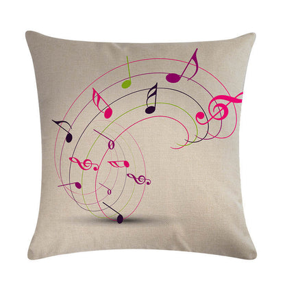 Abstract Guitar Series Linen Pillowcase Cushion Cover