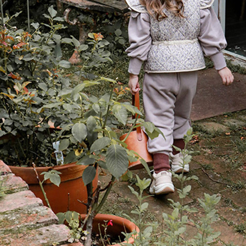Children's Girl Bow Sweet Tie Sweatpants
