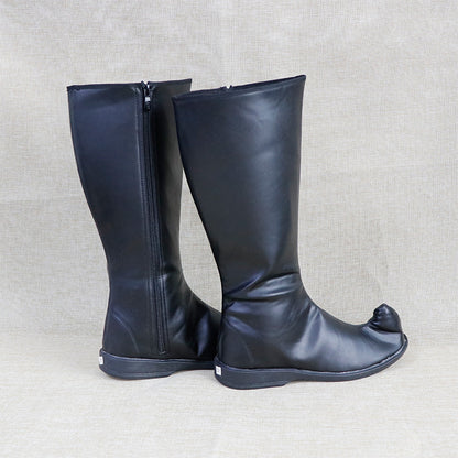 Colorful Flower Dance Ethnic Men's Tall Boots