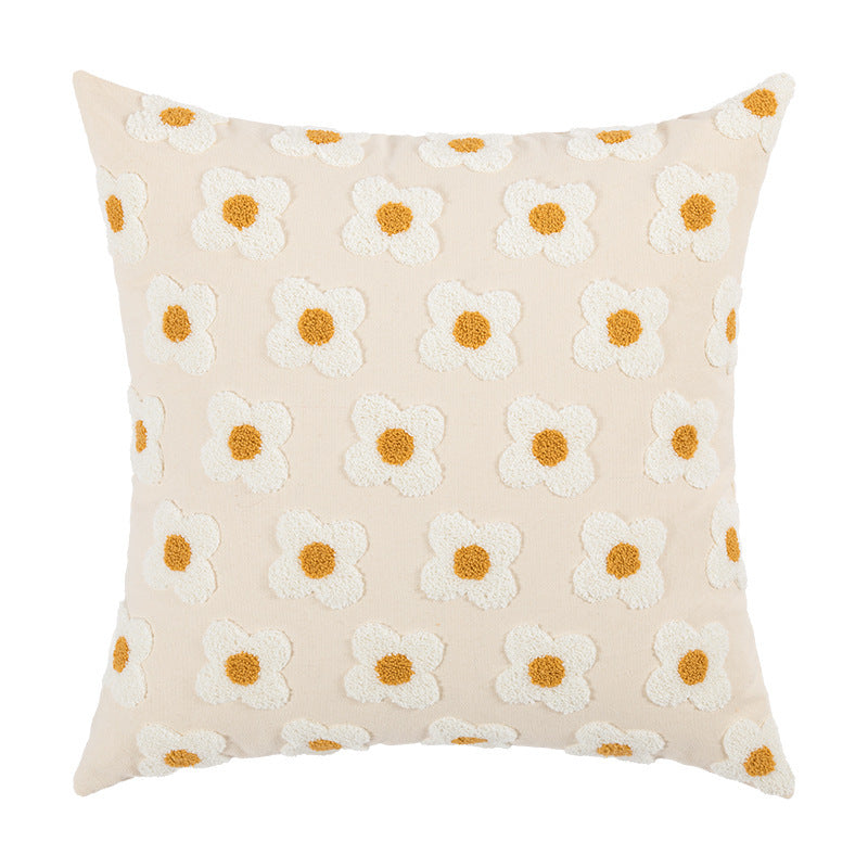 Nordic Ins Style Embroidered Pillowcase Fashion Modern Home Living Room Sofa Window Decoration Cushion