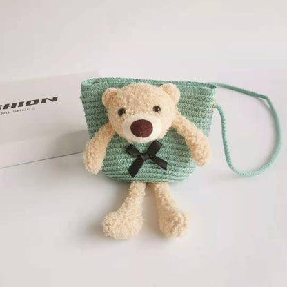 Mini Cute Bear Decorative Bag Diagonal Cross