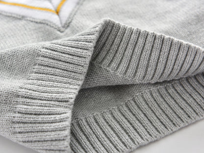 Children's Sweater Vest Pullover Bottoming Shirt