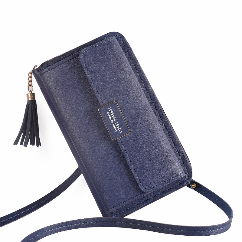 Large-capacity Multifunctional Solid Color Shoulder Bag