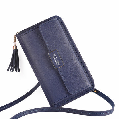 Large-capacity Multifunctional Solid Color Shoulder Bag