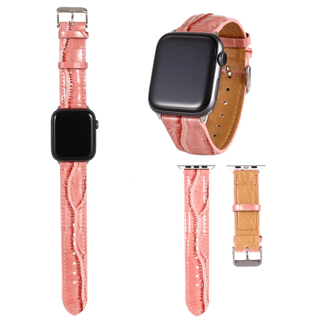 Print Unisex Leather Bowl Strap Watch
