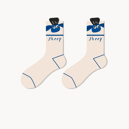 Couple Men's Cotton Tube Socks All-match Birkenstock